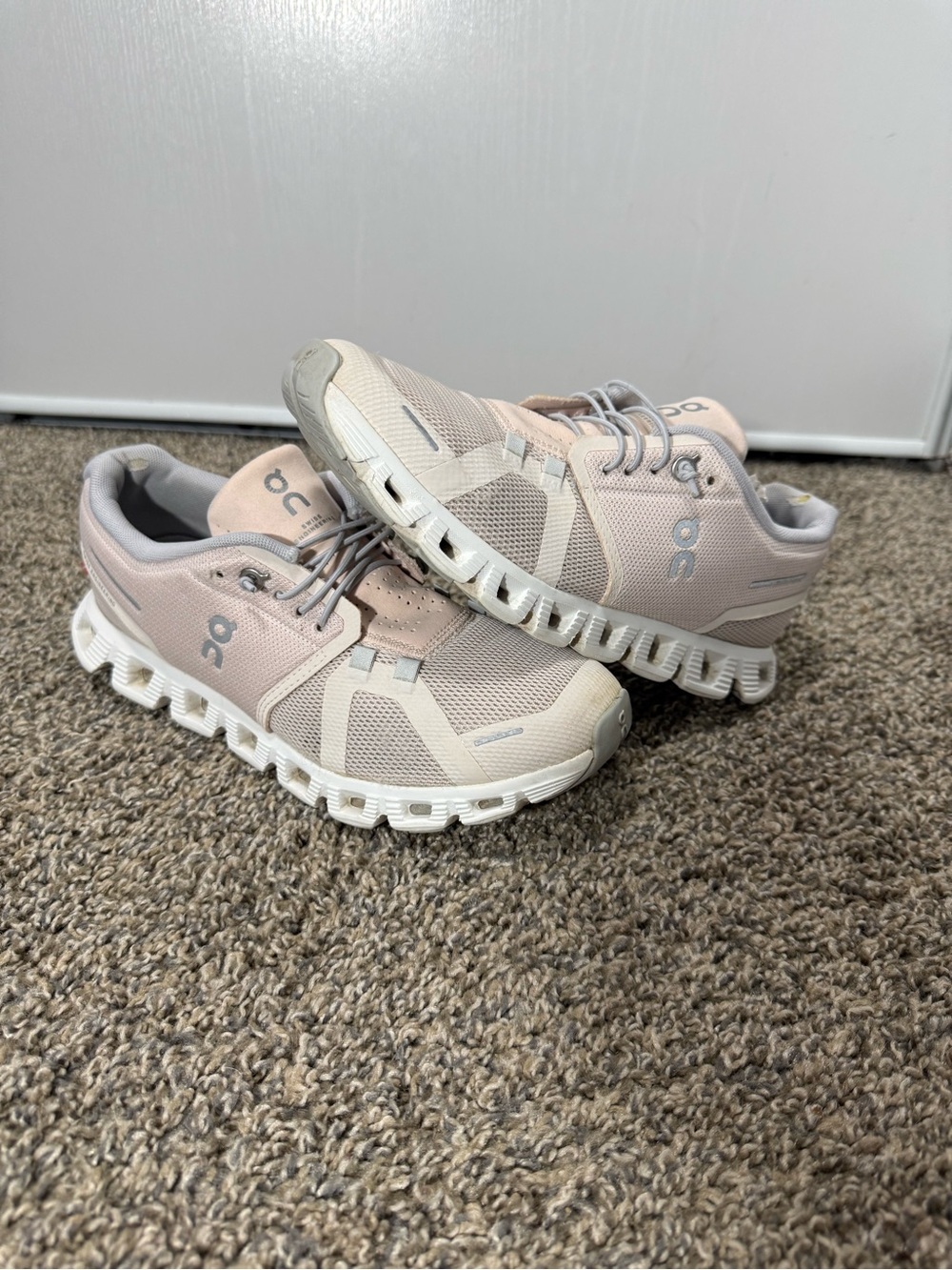 On Running Women's Cloudswift Sneakers - Light Pink & White